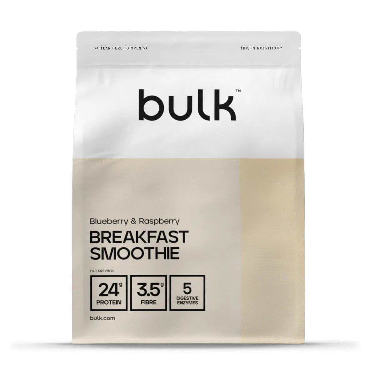 Bulk Frullato Completo Per La Prima Colazione, Mirtillo E Lampone, 2.5 kg