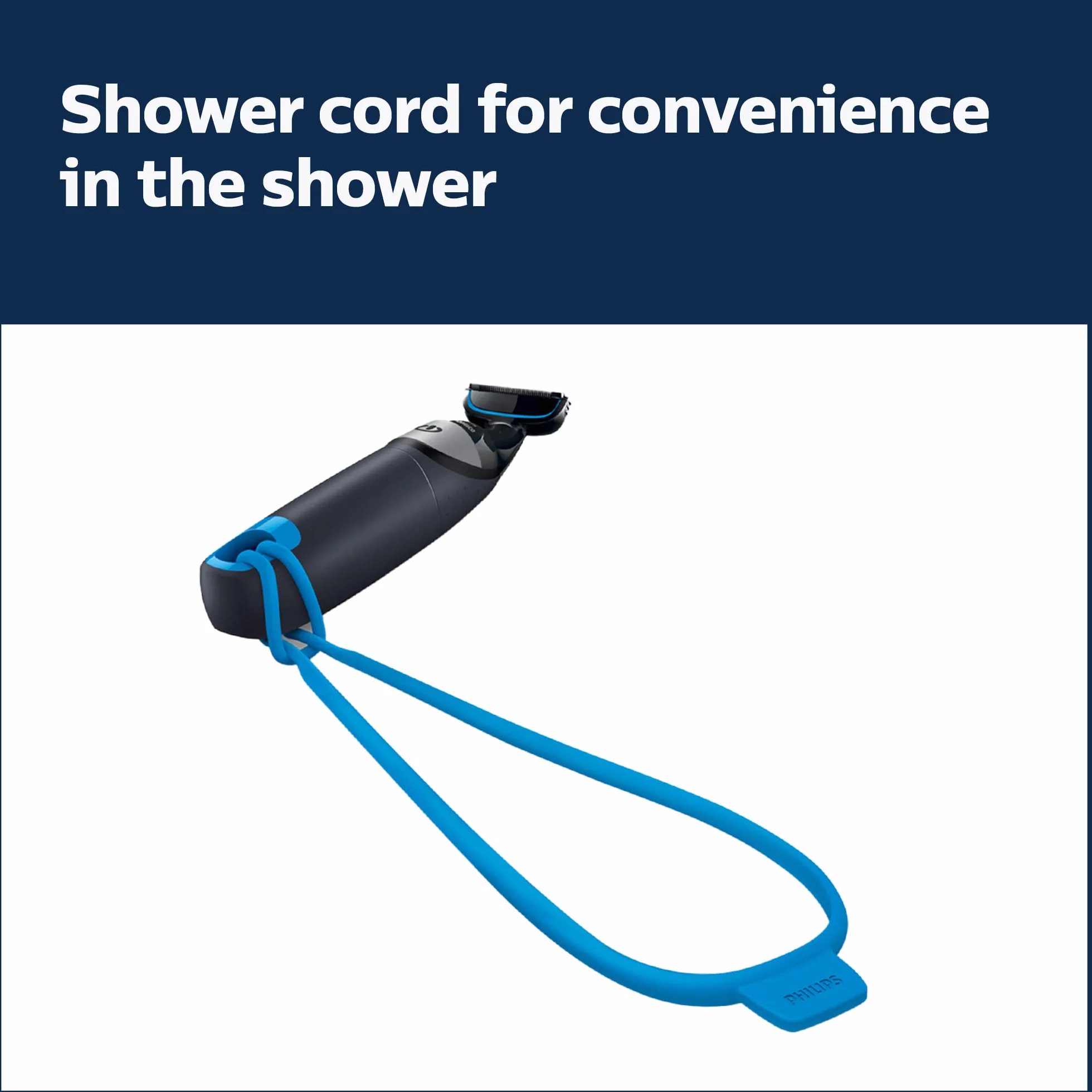 Philips Norelco BG1026/60 Bodygroom Series 1100 Rasoio e Toelettatura per il Corpo Impermeabile