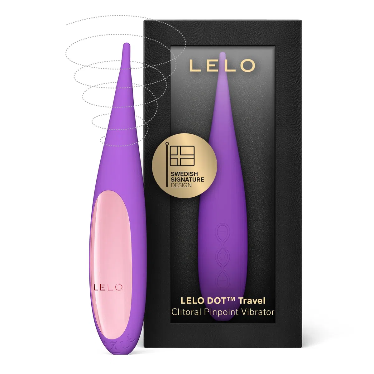 LELO DOT Cruise Vibratore Clitorideo ad Alta Frequenza con Movimento Ellittico a 8, Vibratore per Donna a Punta con Tecnologia Cruise Control, Sex Toys per Donne (Purple)