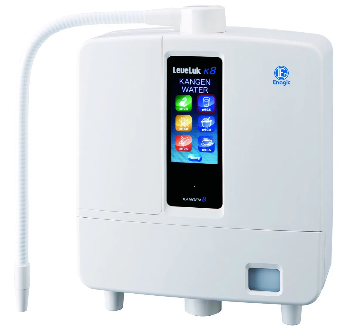 Kangen Water Ionizer Leveluk K8 Macchina da Enagic Leveluk K8 Infradito colorati estivi, con finte perline