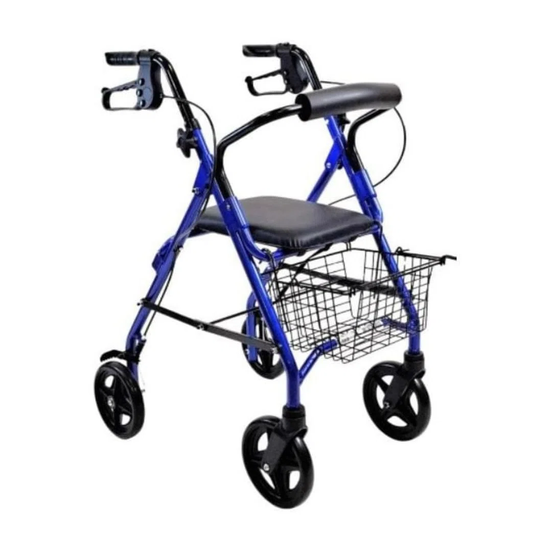 Deambulatore con ruote Rollator pieghevole per passaggi stretti RO34 larghezza 50 cm Termigea