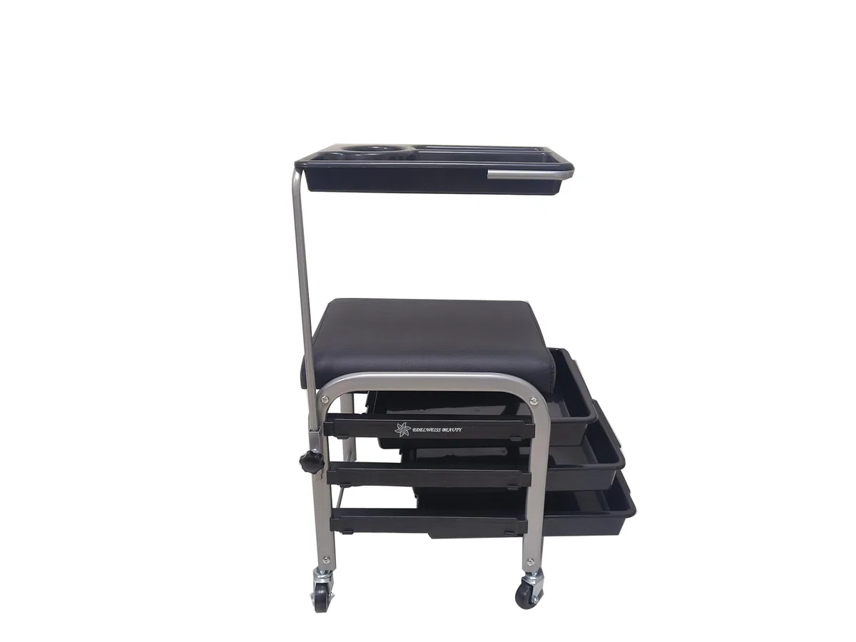 Carrello manicure/pedicure nero