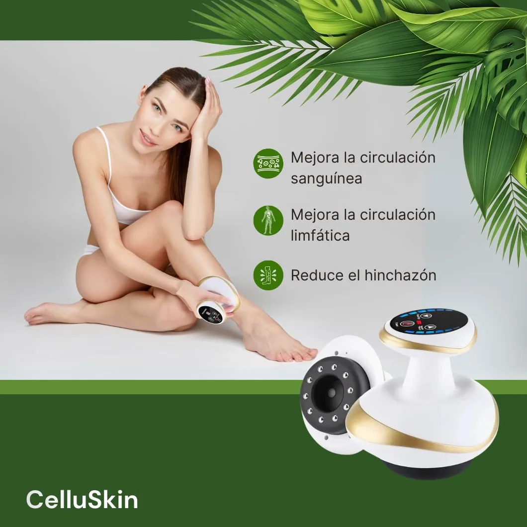 Massaggiatore Anticellulite Riduttore Potente, Vacumterapia, Reafrimante Corpo Flaccidità, Per Cellulite Grave Versione Migliorata