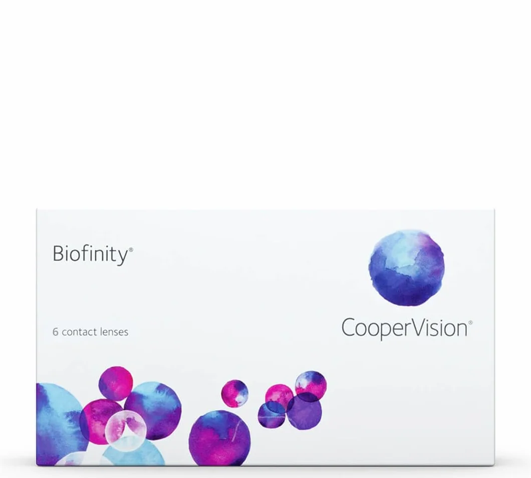 Biofinity Lenti mensile morbide R 8.6 D 14 Diottrie -2.00, 6 pezzi