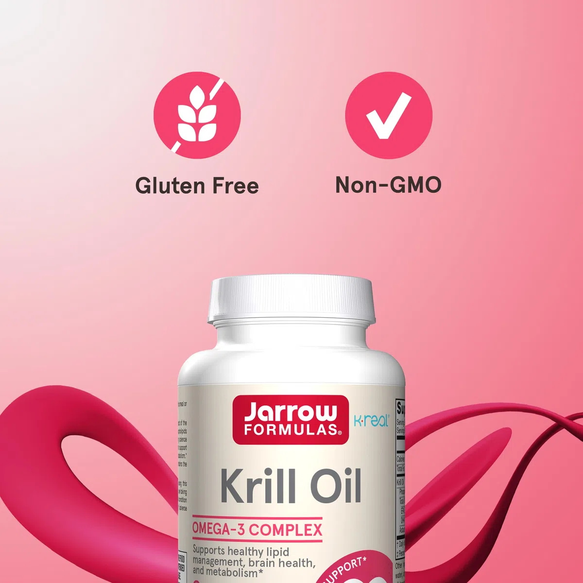 Jarrow Formulas Krill Oil - 120 softgels