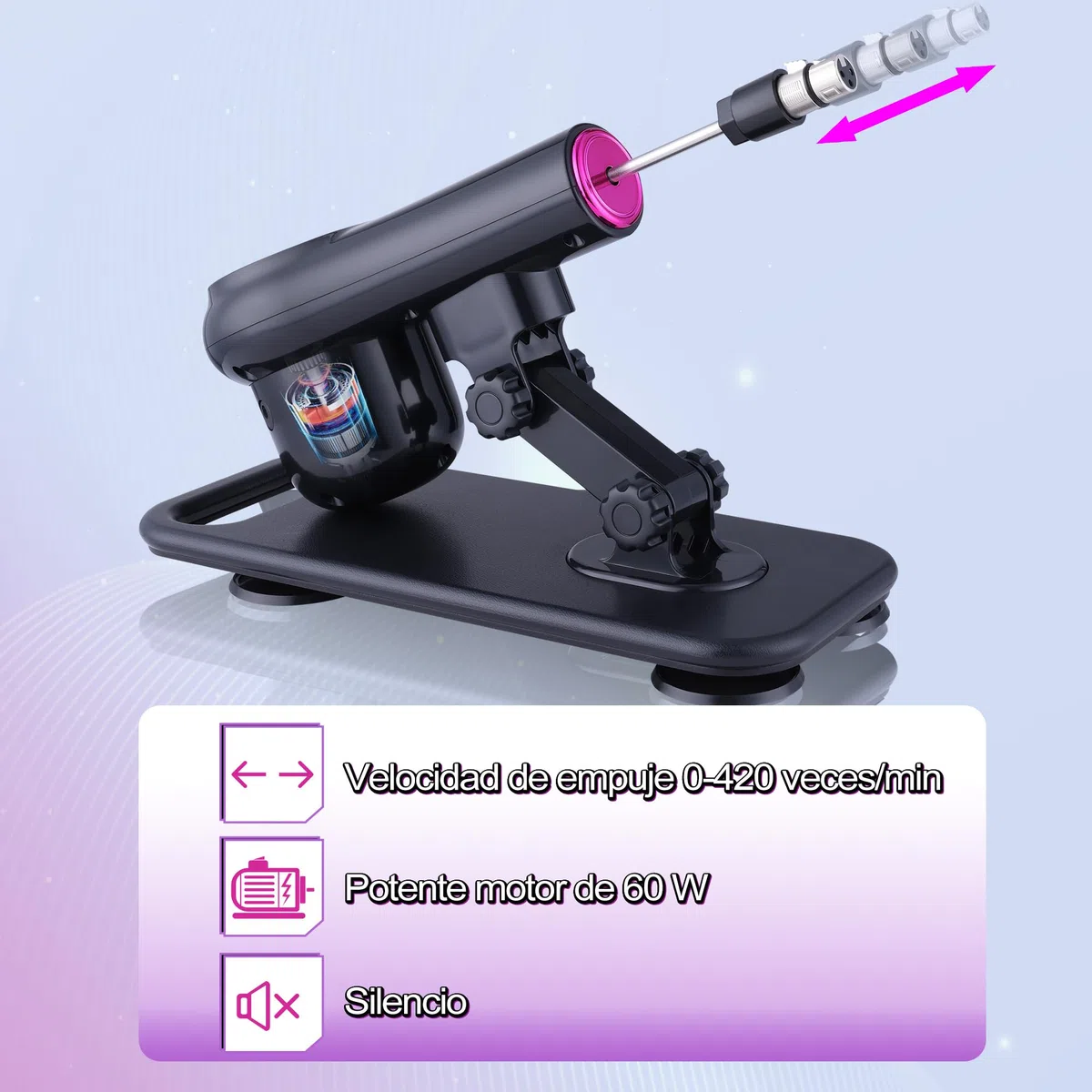 Macchina del sesso con telecomando Macchina dell'amore Giocattoli per adulti con 8 attacchi Macchina automatica del dildo per uomini e donne