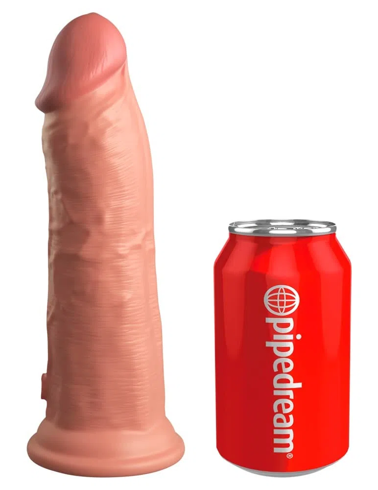 King Cock 8" Silicone Dual Density Cock Light 8 Pollici