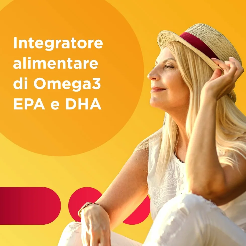 Multicentrum Omega3 Cuore Mente Vista Boost Omega 3 Integratore Alimentare EPA DHA Tripla Azione Funzione Cardiaca Cerebrale Visiva 120 mini perle