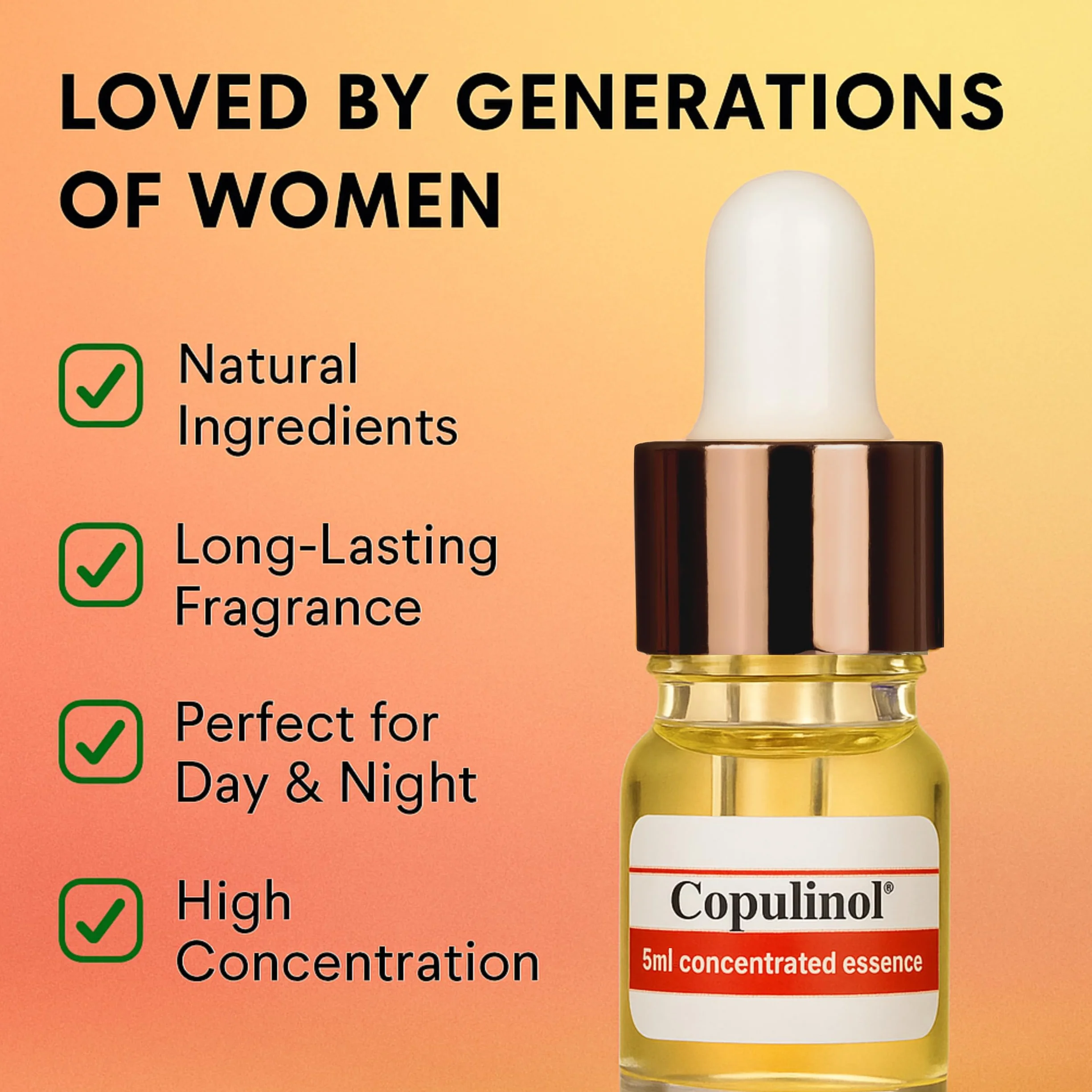 Feromone per donne 100% Copulinol 5 ml