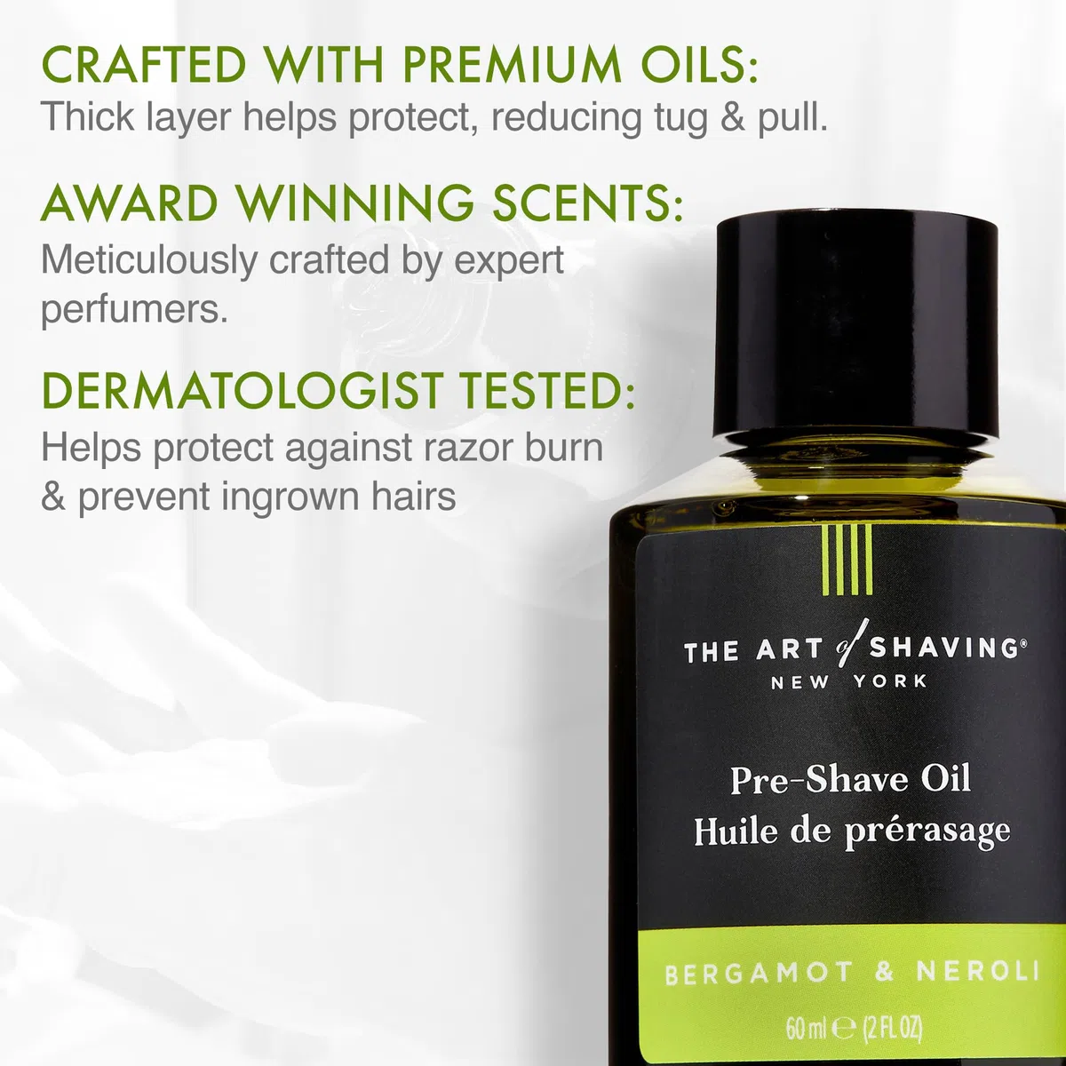 The Art Of Shaving – Pre Shave Oil with Bergamot and Neroli Essential Oil