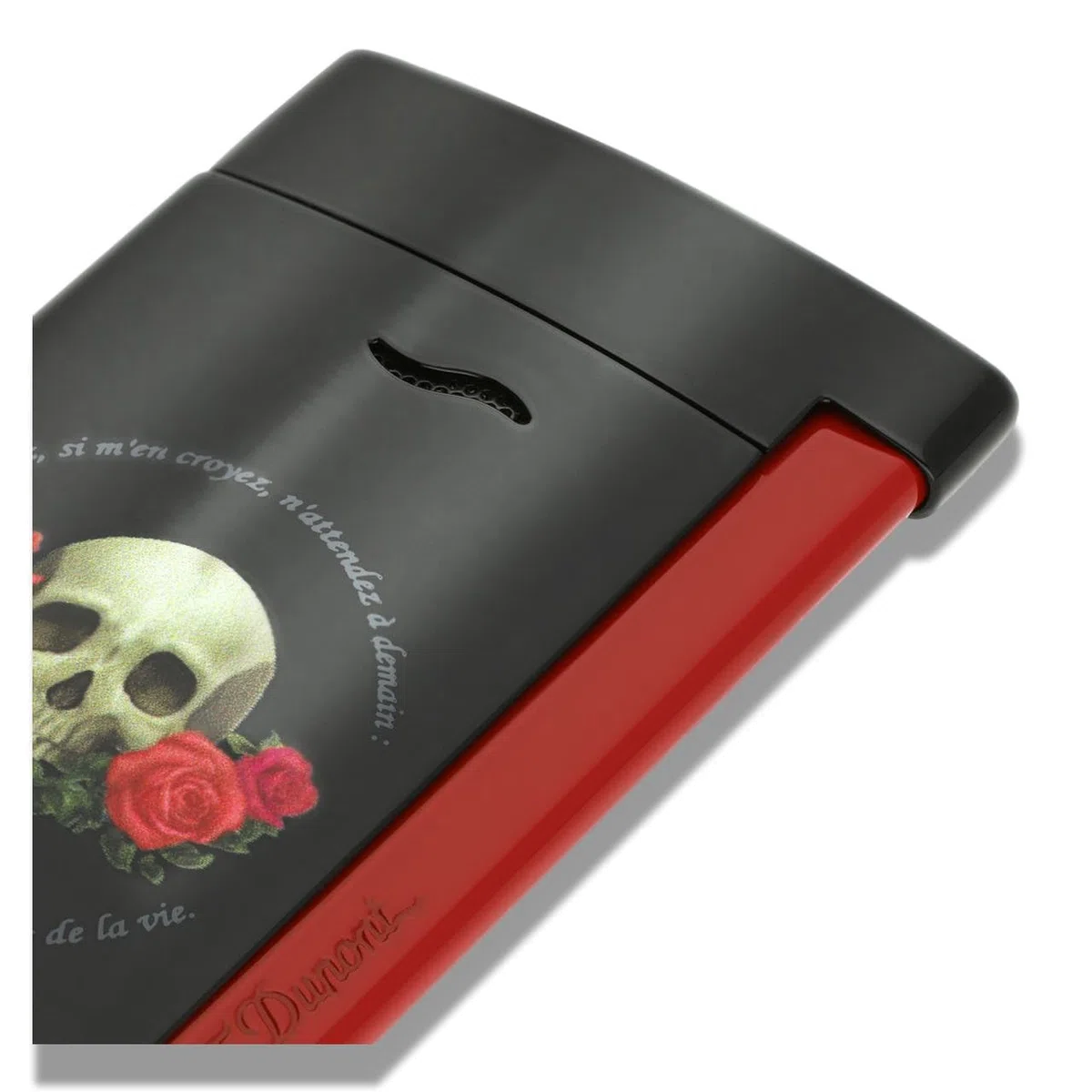 S.T. Dupont Memento Mori Slim 7 Torch Flame Single Jet Cigar Lighter