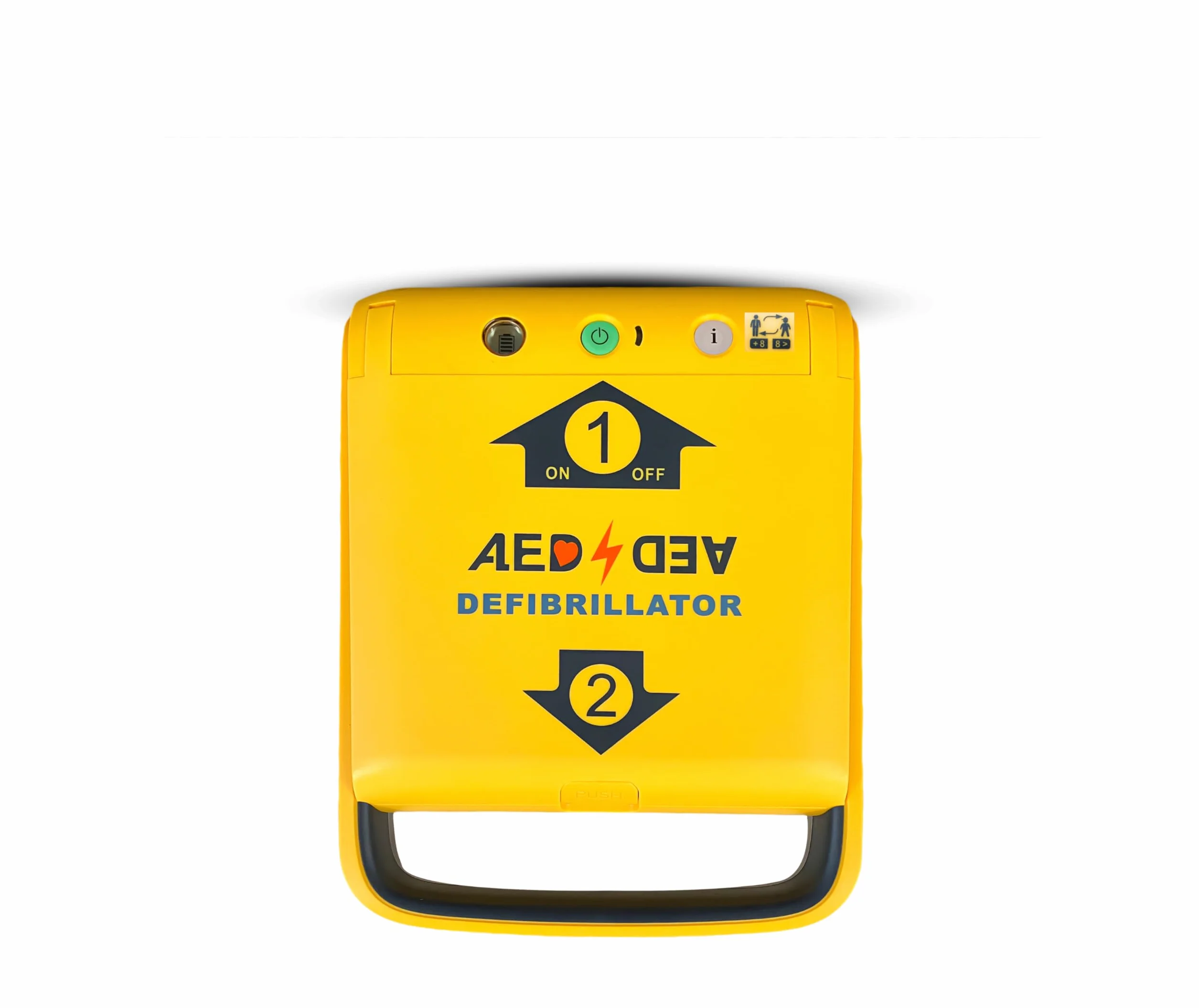 Defibrillatore Semiautomatico I3 AMOUL Completo con Piastre Universali Pre-Collegate Adulti/Pediatriche, Batteria Alta Capacità 5 Anni, Borsa da Trasporto - Garanzia 5 Anni