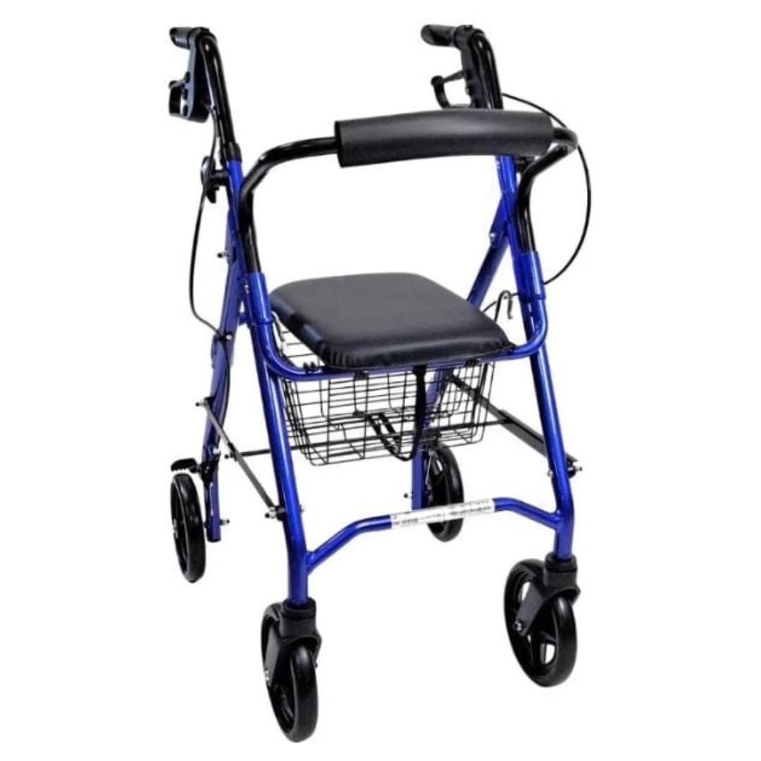 Deambulatore con ruote Rollator pieghevole per passaggi stretti RO34 larghezza 50 cm Termigea