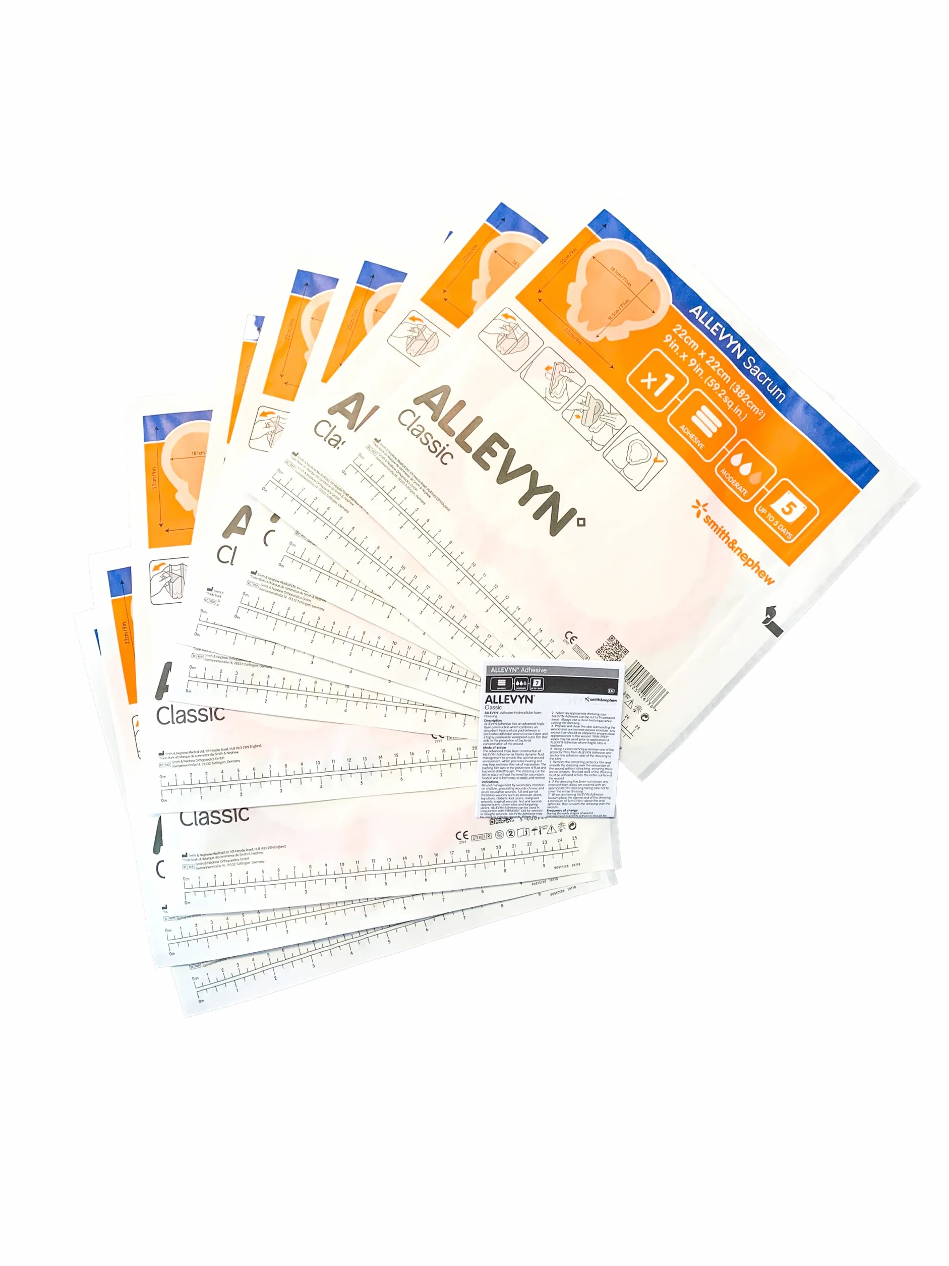 Allevyn Sacrum 22,5x22,1 10pz
