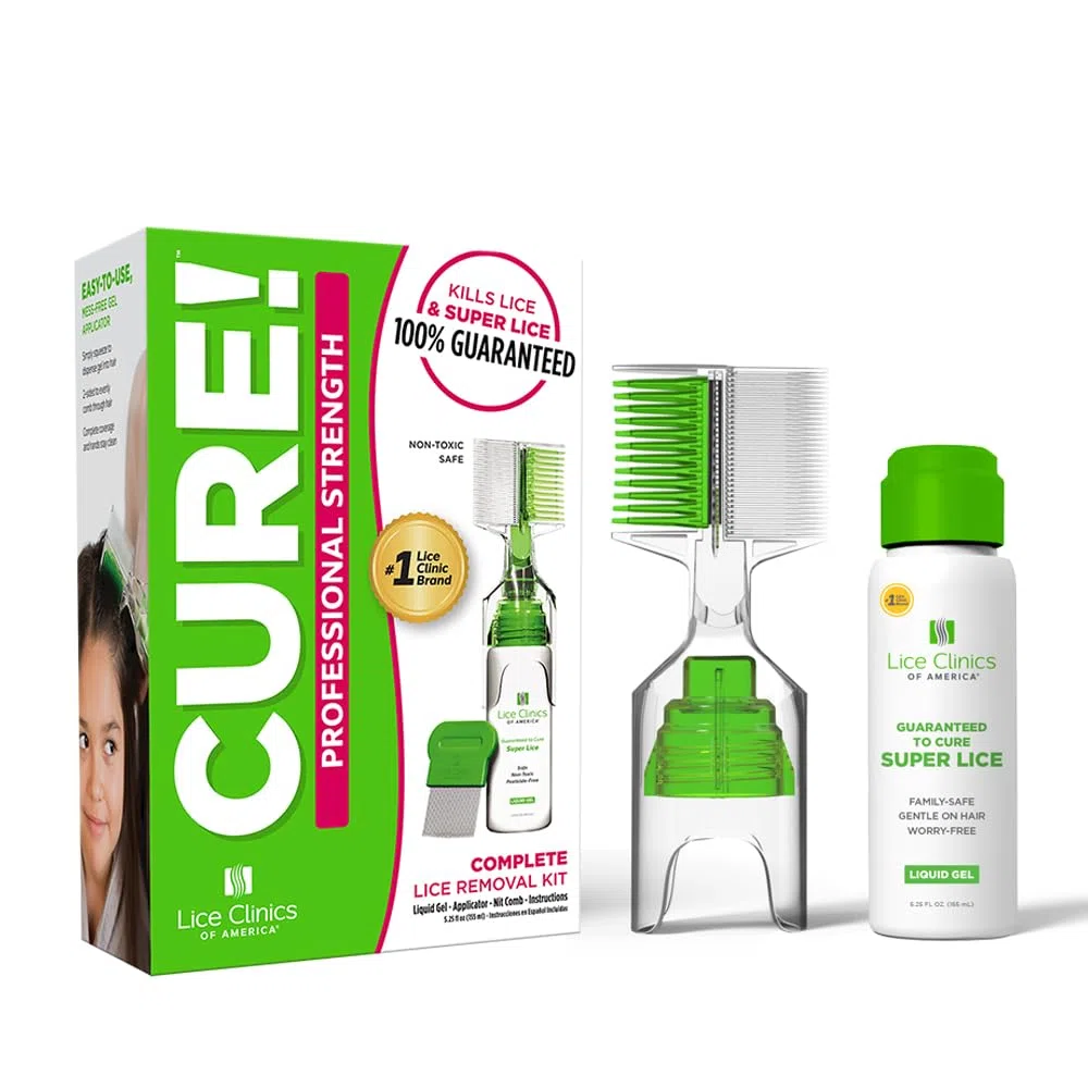Lice Remover Kit Guaranteed to Cure Lice, Even Super Lice—Safe, Non-Toxic and Pesticide-Free