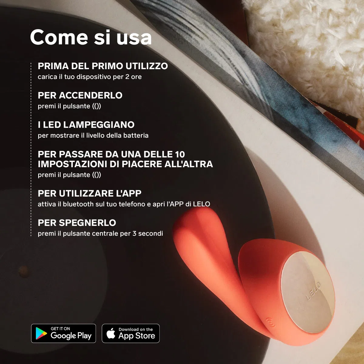 LELO IDA Wave Vibratore a Distanza con App, Black, per Donna, Vibratori Clitoride Donna con 2 Potenti Motori e 10 Modalità di Vibrazione, Vibratori con Telecomando a Distanza
