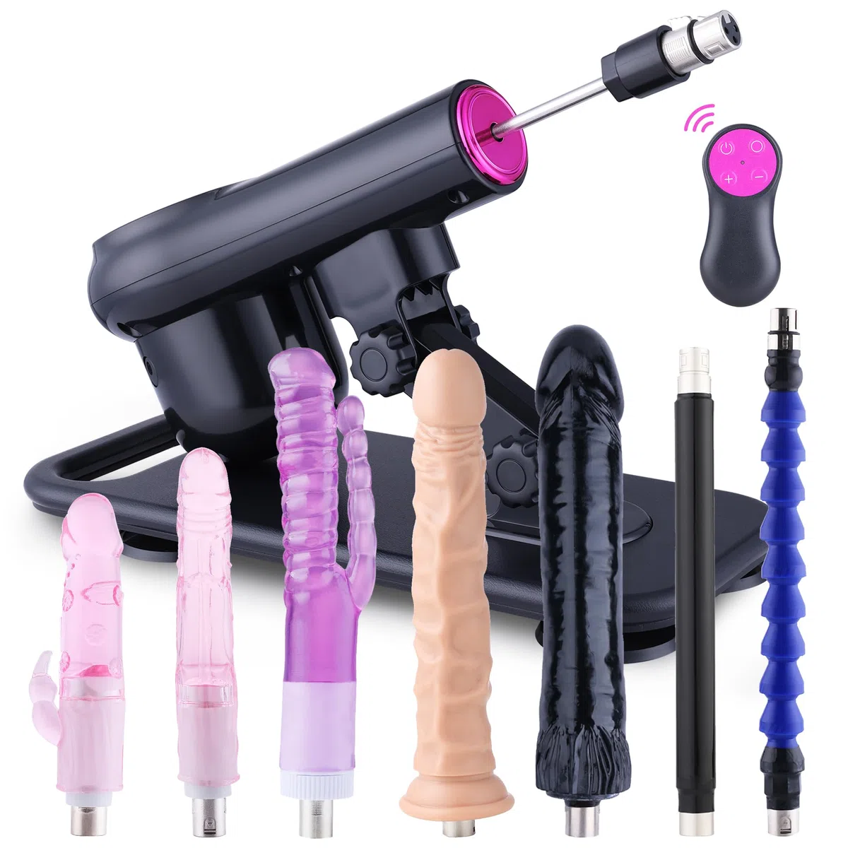 Macchina del sesso telecomandata con grandi dildo Love Machine Sex Toys per uomini e donne Macchina automatica di spinta con dildo realistico e attacchi 3XLR