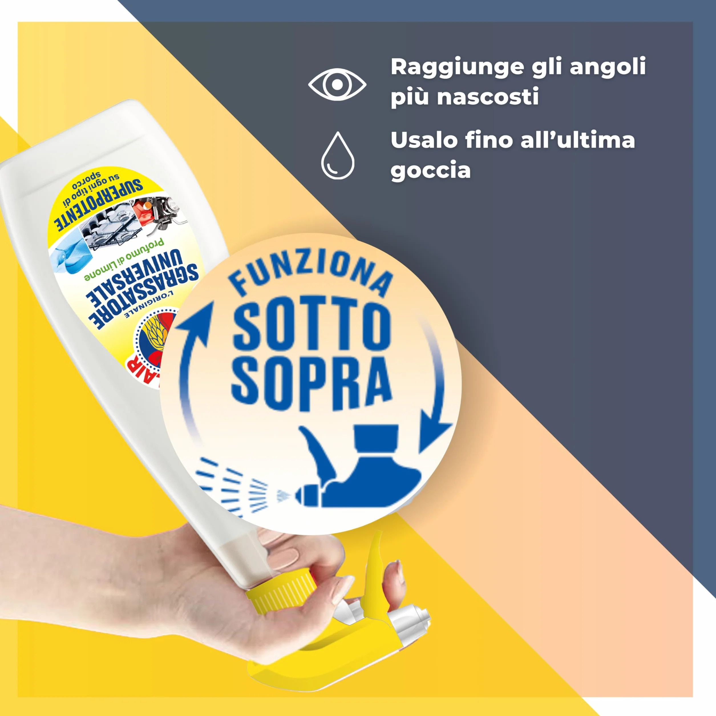 Chanteclair Sgrassatore Universale Ricarica 12x750 ml Profumo Limone