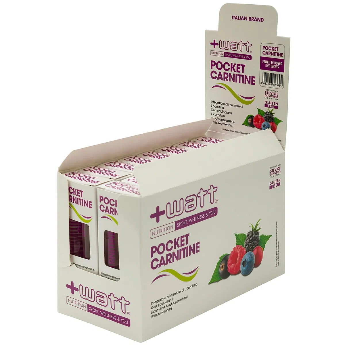 Pocket Carnitine - Integratore Alimentare di L- Carnitina- Formato box 24 fiale