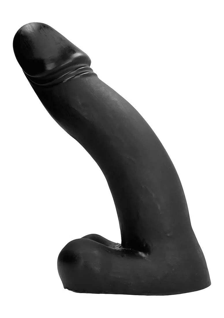 All Black Dildo - 45 cm