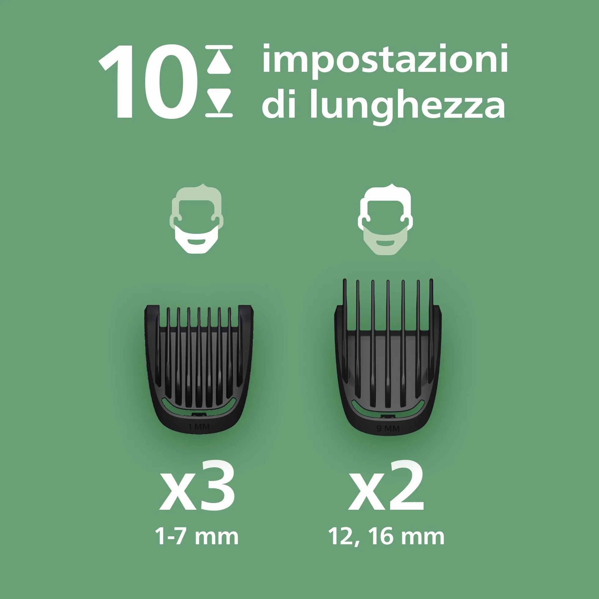 Philips Multigroom Serie 3000 7 in 1 Rifinitore Barba Capelli MG3930/15