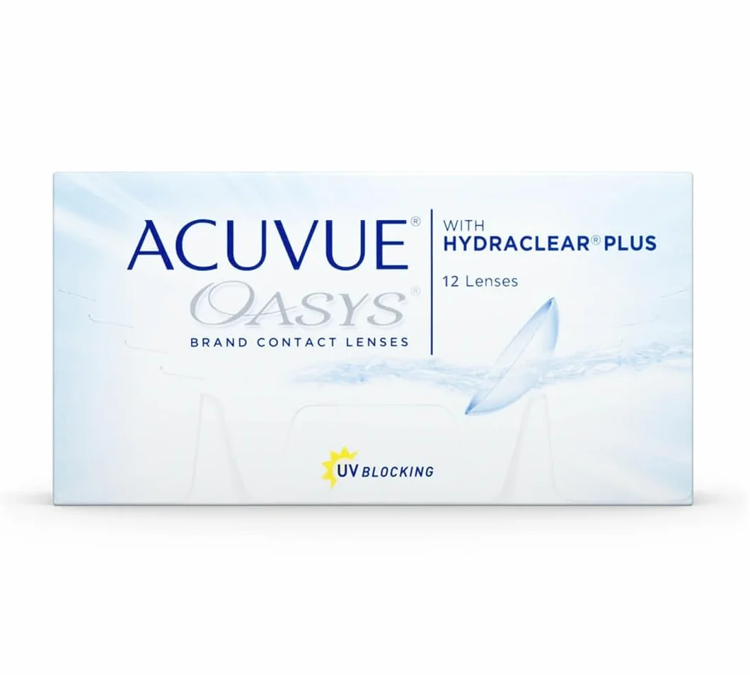 ACUVUE OASYS HYDRACLEAR PLUS Lenti a contatto quindicinali Protezione UV -2.00 BC 8.8 DIA 14.00 12 lenti