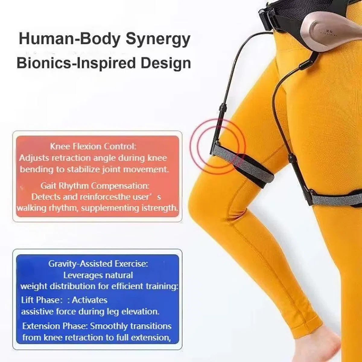 Assistenza Esoscheletrica Bionica per Camminare, Attrezzatura per L'allenamento Riabilitativo delle Gambe, Ausilio per La Camminata Veloce Both Legs