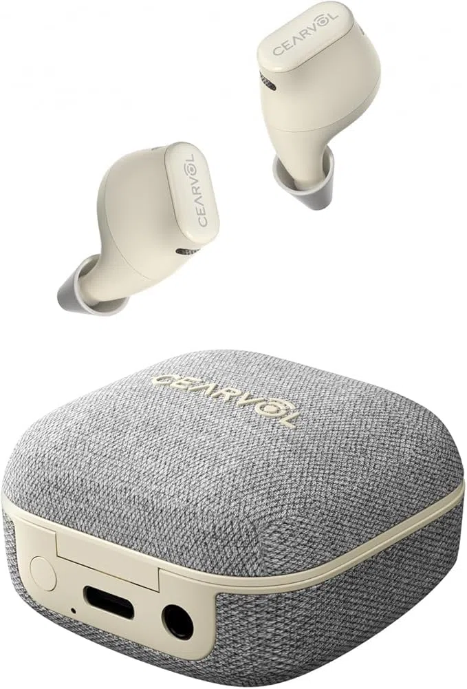 Wave Lite Amplificatore del Suono con App Control & AUX-IN, Potenziamento Vocale 40dB per Anziani, IA Riduzione Rumore, 3 Anni di Garanzia e Supporto, 8 Paia di Gommini