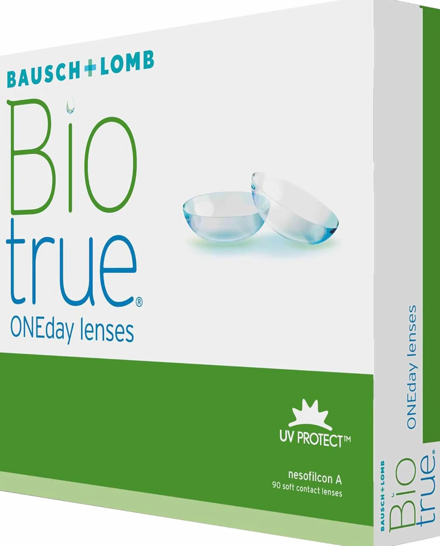 Biotrue ONEday Lenti a Contatto Giornaliere Correttive, 90 Lenti, BC 8.6 mm, DIA 14.2 mm, -2.5 Diopt