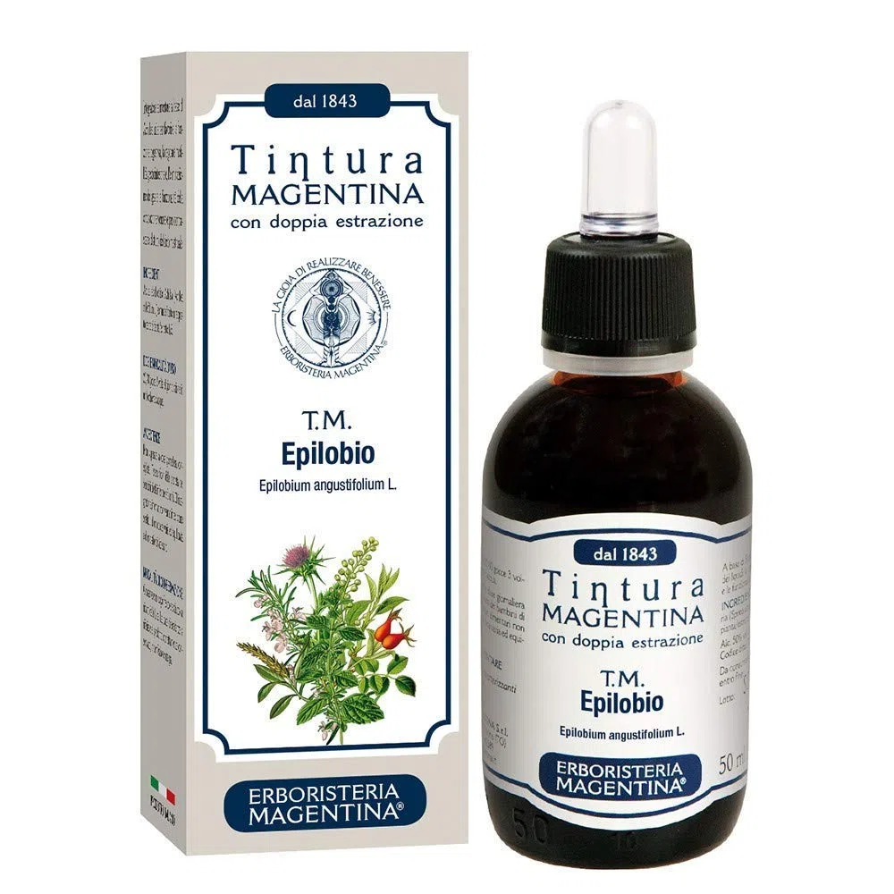ERBORISTERIA MAGENTINA TINTURA MADRE EPILOBIO 50 ML rapporto parte di pianta/estratto 1/5