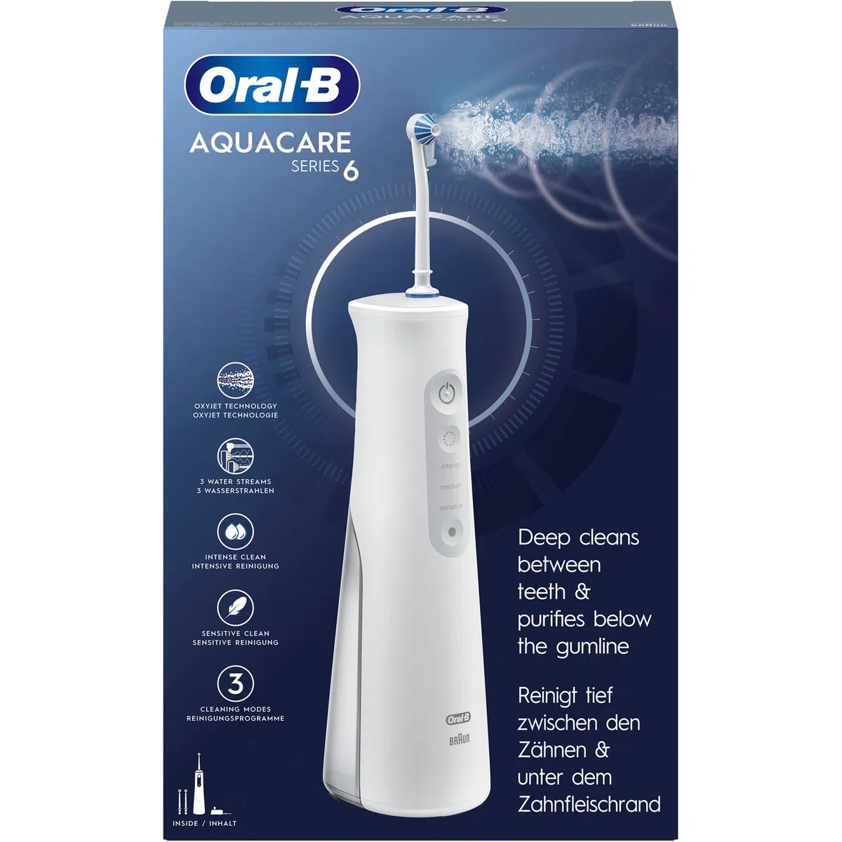 CEPILLO ORAL-B AQUACARE 6 MUNDDUSCHE