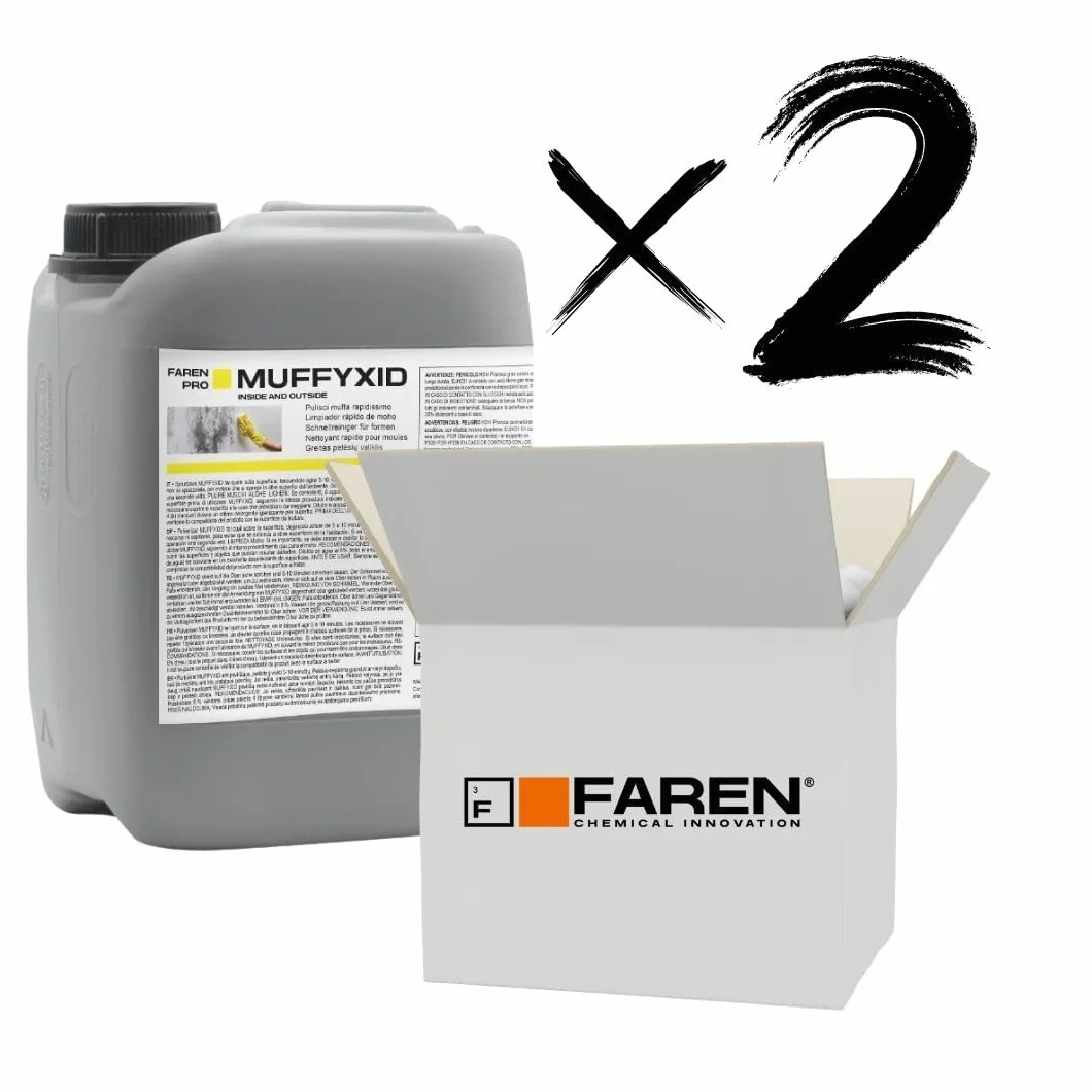 Faren Rimuovi Muffa Antimuffa Pulitore Muffa 5 Lt (2 PZ)