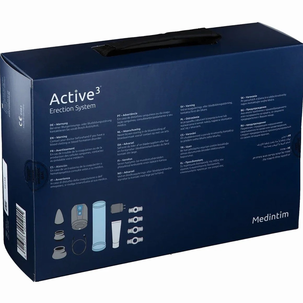 Active3 Erection System Dispositivo automatico per la disfunzione erettile