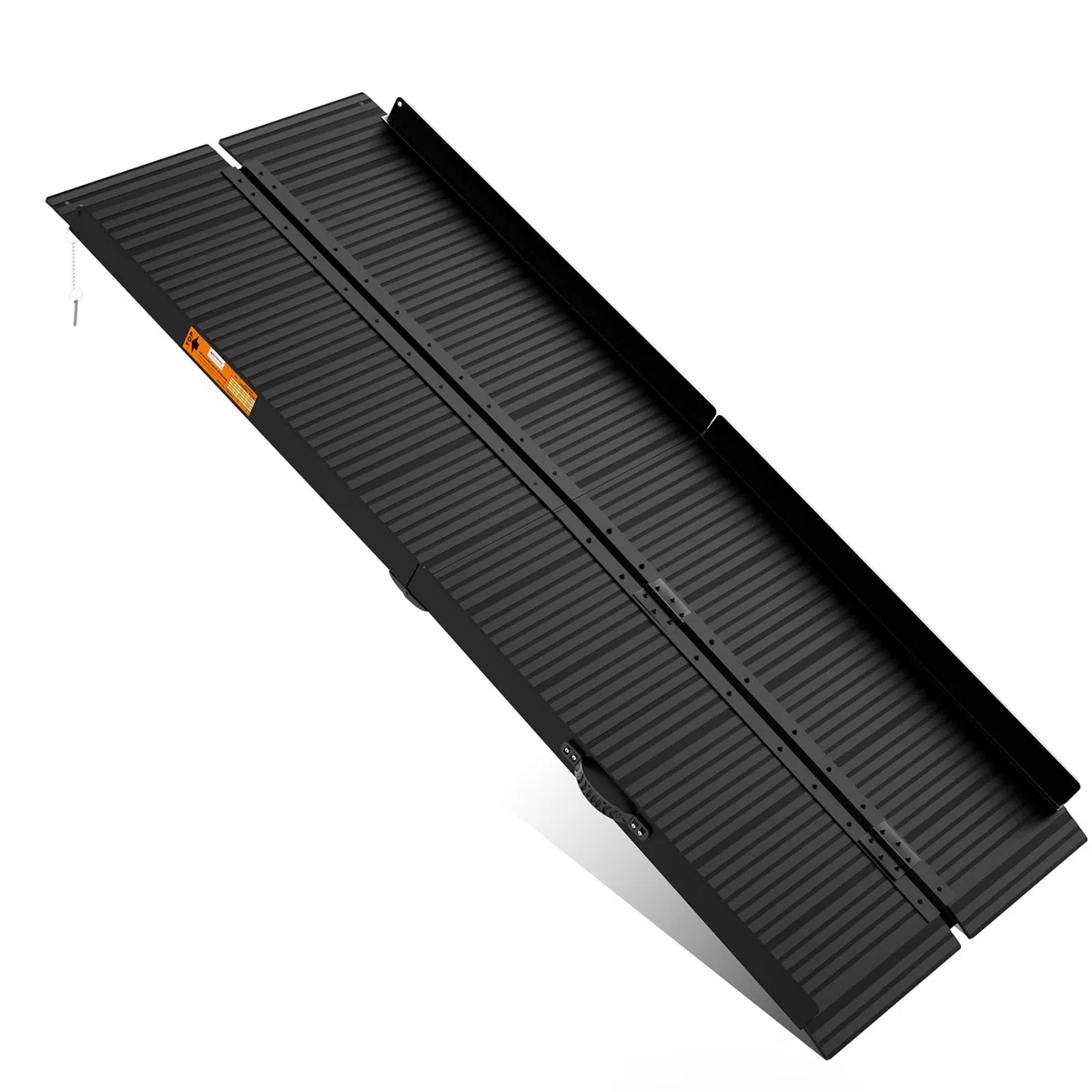 gardhom pieghevole rampa della sedia a rotelle per le scale 213.5 * 72cm, capacità di carico 362kg rampa della sedia a rotelle antiscivolo rampe per disabili
