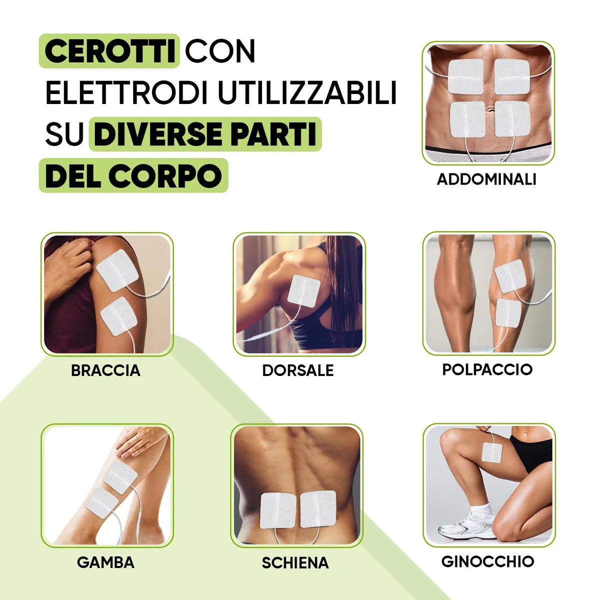 Massaggiatore con Tecnologia TENS ed EMS, Elettrostimolatore a Impulsi Elettrici per 30 Miniuti di Utilizzo, Massaggiatore Plantare con Telecomando, 4 Elettrodi TENS ed EMS e Custodia, Certificato CE