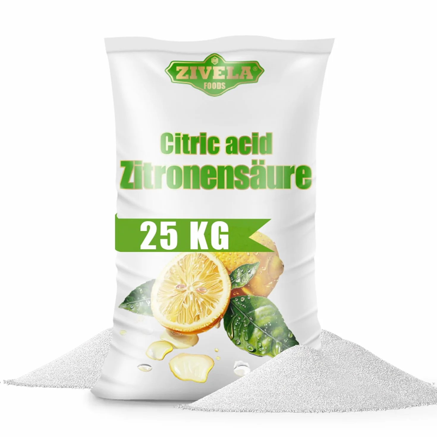 Acido Citrico in Polvere 25 kg Uso Alimentare E330 Puro 100%