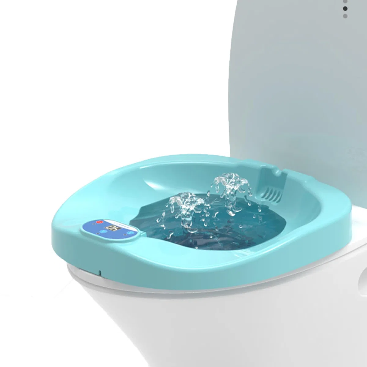 Vasca per Semicupio Bidet Portatile per WC Universale Bidet Portatile per Donne in Gravidanza Rialzo WC E Bidet in per Anziani E Disabili Adatto A Tutti I WC Standard