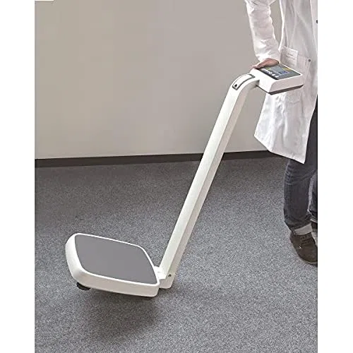 Bilancia pesapersone professionale con funzione BMI [Kern MPE 250K100HM] con certificazione di approvazione ed autorizzazione per l'impiego medicale, Portate [Max]: 250 kg, Divisione: 100g, Statimetro