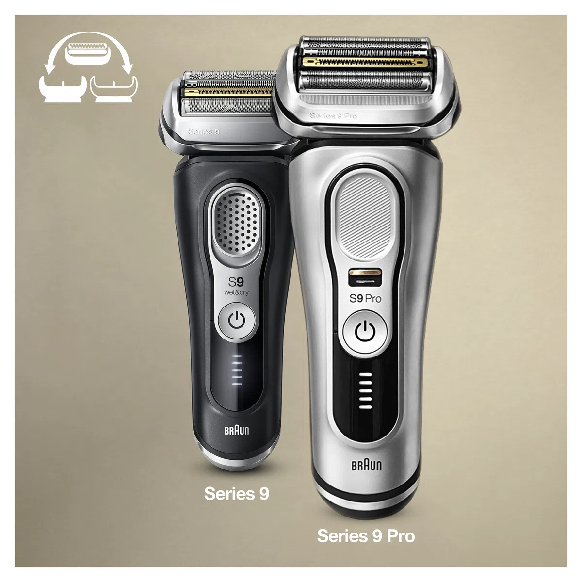 Braun - Parte di ricambio per rasoio Braun Series 9 Rasoio da uomo 94M