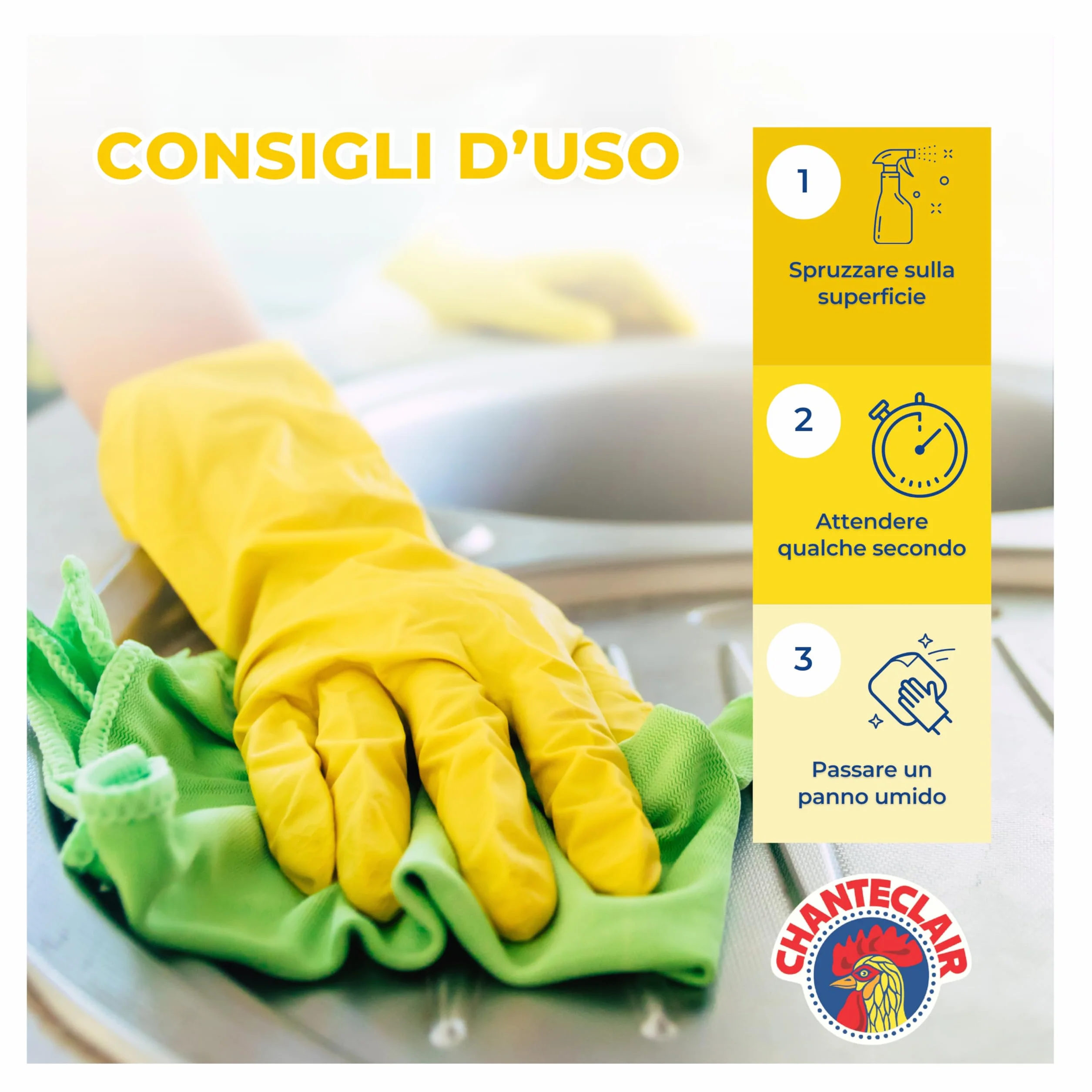 Chanteclair Sgrassatore Universale Ricarica 12x750 ml Profumo Limone