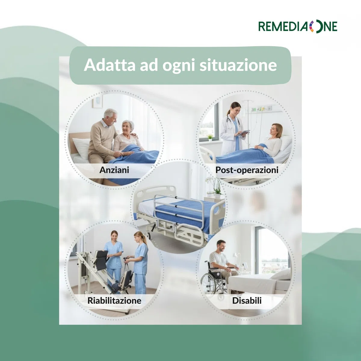 Sponda Letto Matrimoniale Universale Anticaduta, Sponda Letto Anziani e Disabili Ribaltabile e Regolabile - 67–105 cm