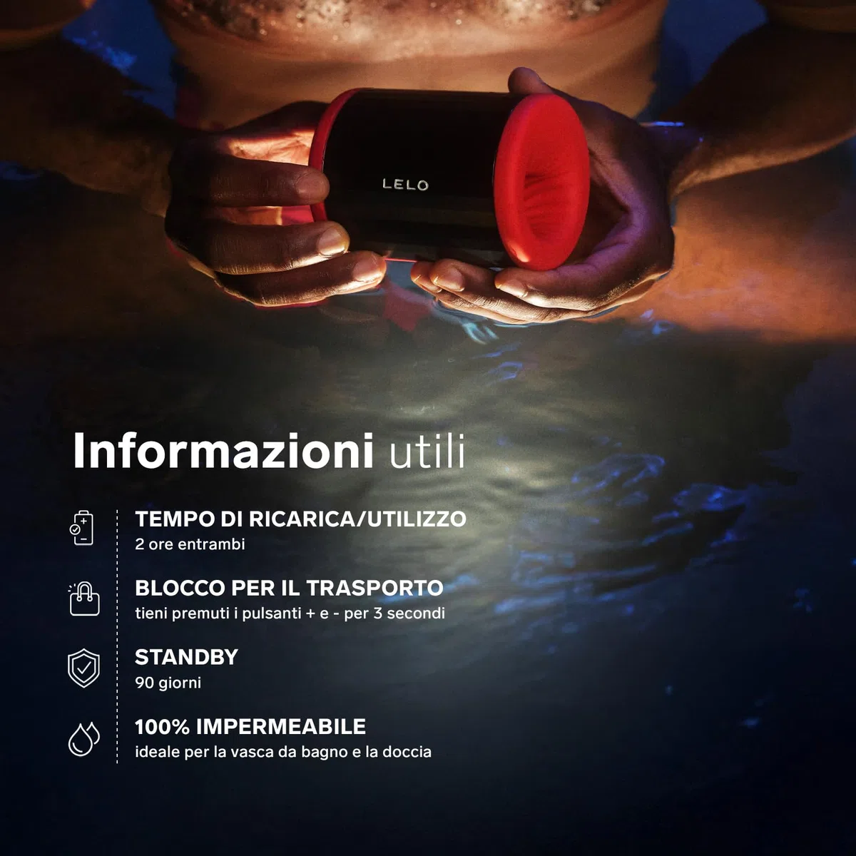 LELO F2S Trainer e Stimolatore di Durata Maschile, Masturbatore per Uomo con App Bluetooth, 14 Modalità di Piacere e Modalità Interattiva IA, Toys Sessuali per Uomini (Red)