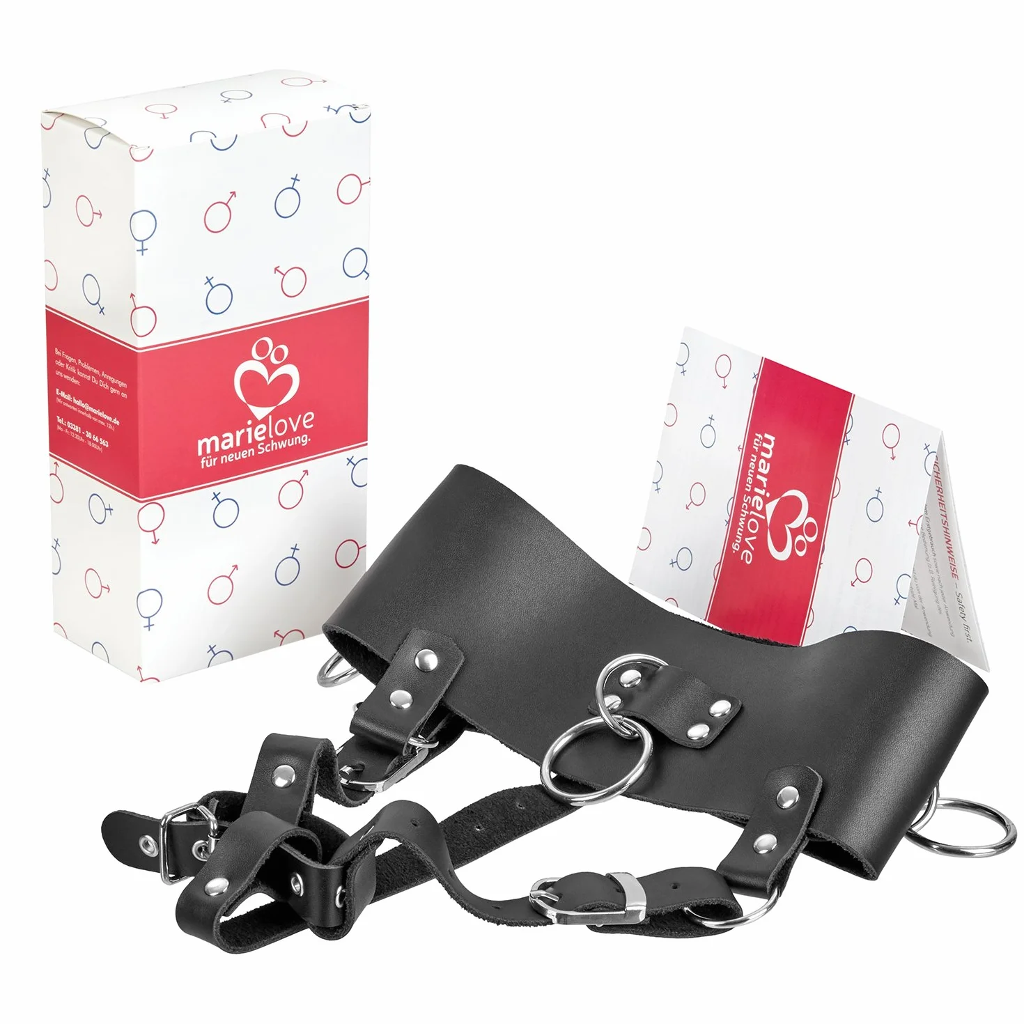 Marielove Cintura BDSM ecopelle per Magic Wand bondage sesso estremo