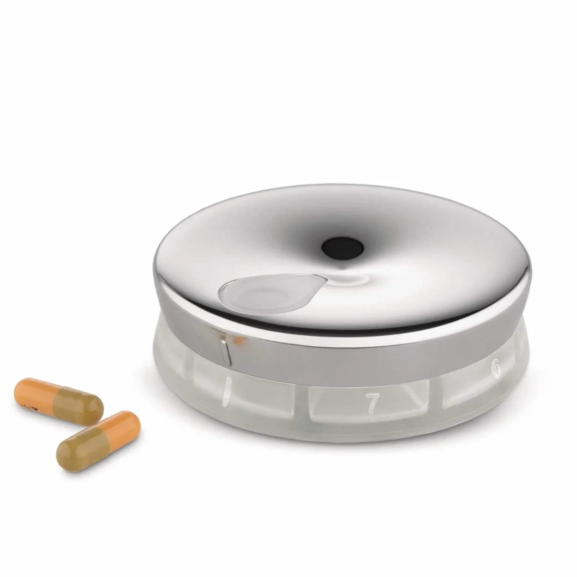 Alessi YoYo BM08 Portapillole Acciaio Inox