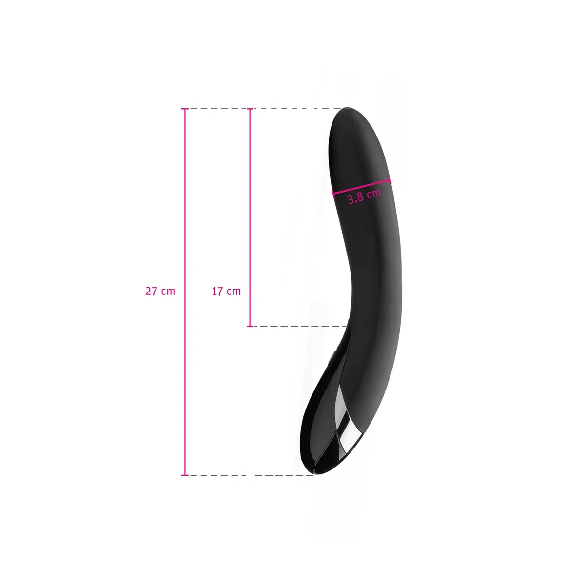 Mystim ELECTRIC ERIC ESTIM VIBRATOR BLACK