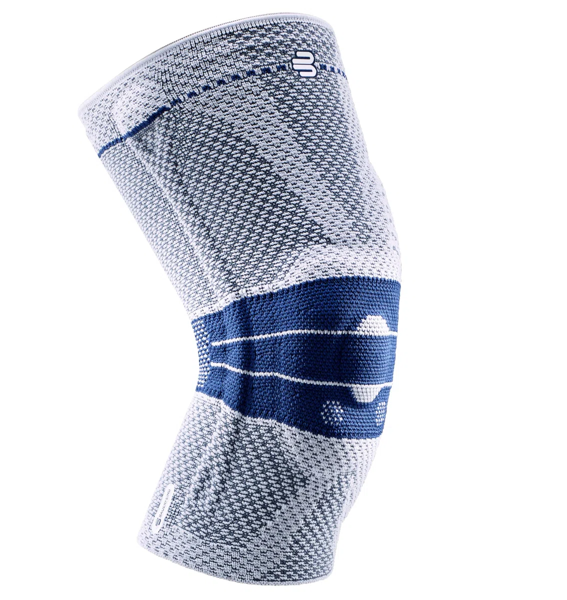 Bauerfeind GenuTrain A3 - Bendaggio al ginocchio, destro, grigio, taglia 6