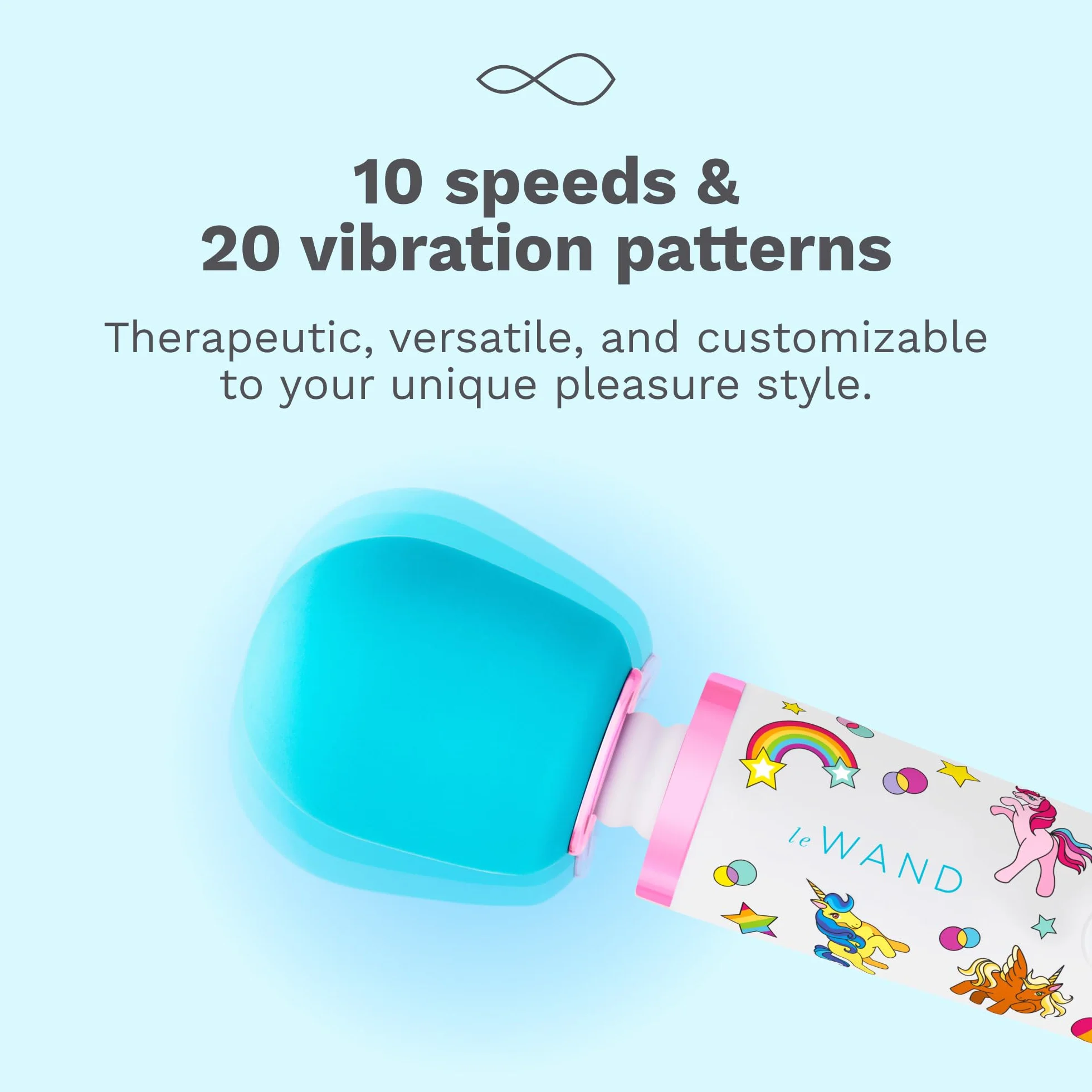 Le Wand Unicorn Wand Special Edition Set Multicolor 33,5 cm