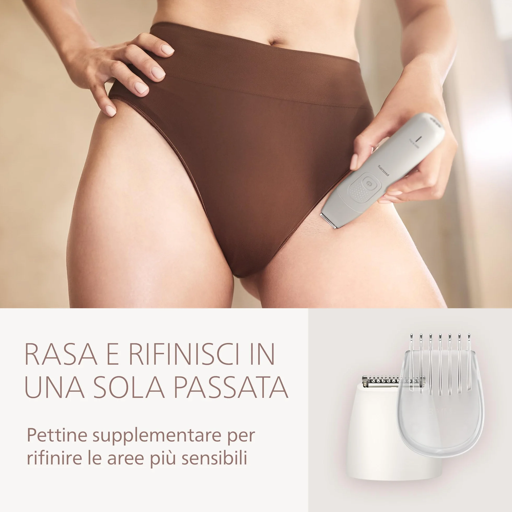 Philips Serie 8000 Rasoio Senza Filo Wet & Dry 3 Lame Testina Flessibile BRL159/00