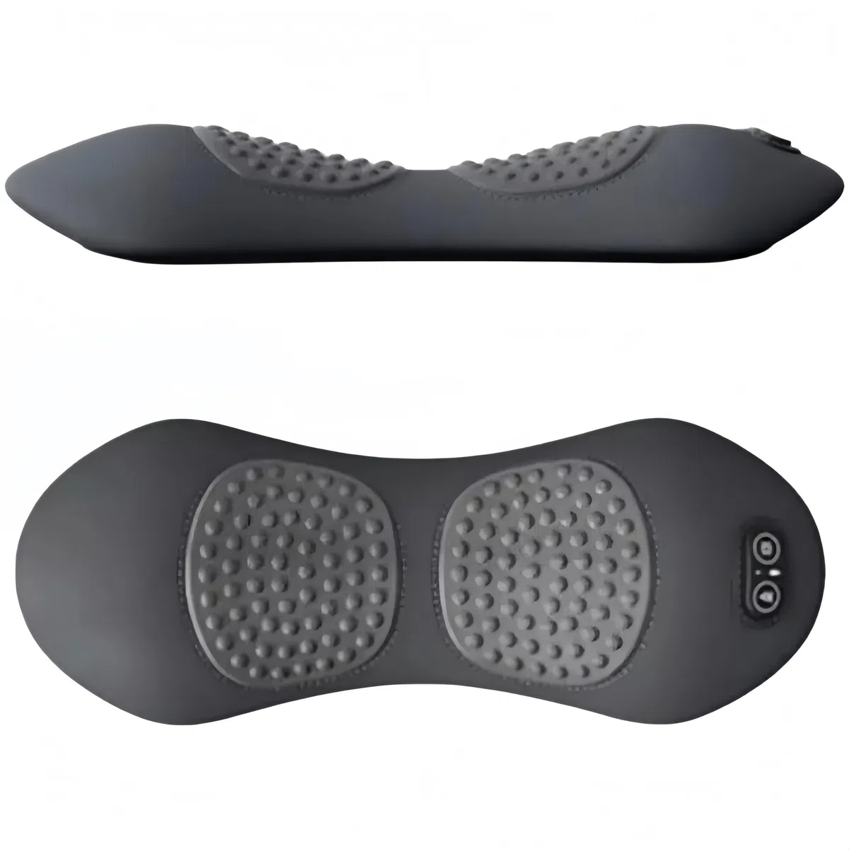 dorsanova Cuscino Lombare Massaggiante 3-in-1 Ricaricabile con Calore, Vibrazione e Trazione - Ergonomico per Ufficio, Casa e Viaggi